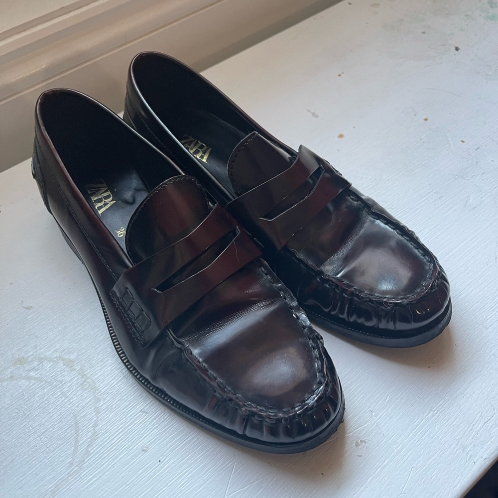 Women’s Dark Brown Slip-On Loafers